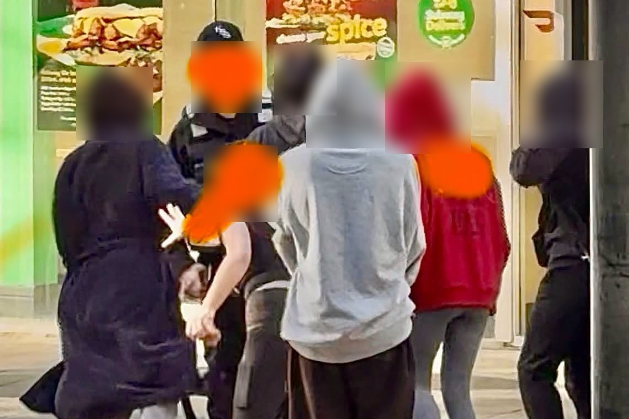 Kids aged 12 and 13 arrested after alleged assaults in Hobart CBD