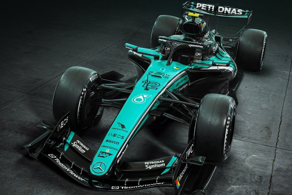 Mercedes W17 Malaysia special livery