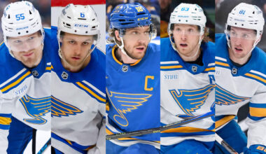 Thomas named 25th captain in Blues history