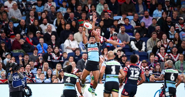 NRL 2026, Sharks, Roosters, $59 family ticket, cost of living relief, Allianz Stadium, Eden Park