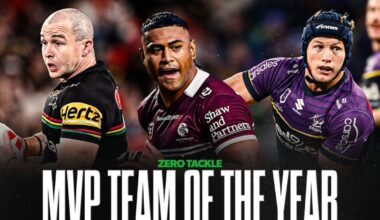 Zero Tackle's NRL MVP team of the year