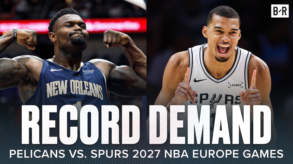 NBA Says Paris, Manchester Games Featuring Wemby & Zion Drove Record Ticket Demand