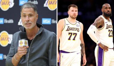 NBA fans feel Rob Pelinka's Luka Doncic GM clarification is a shot at LeBron James