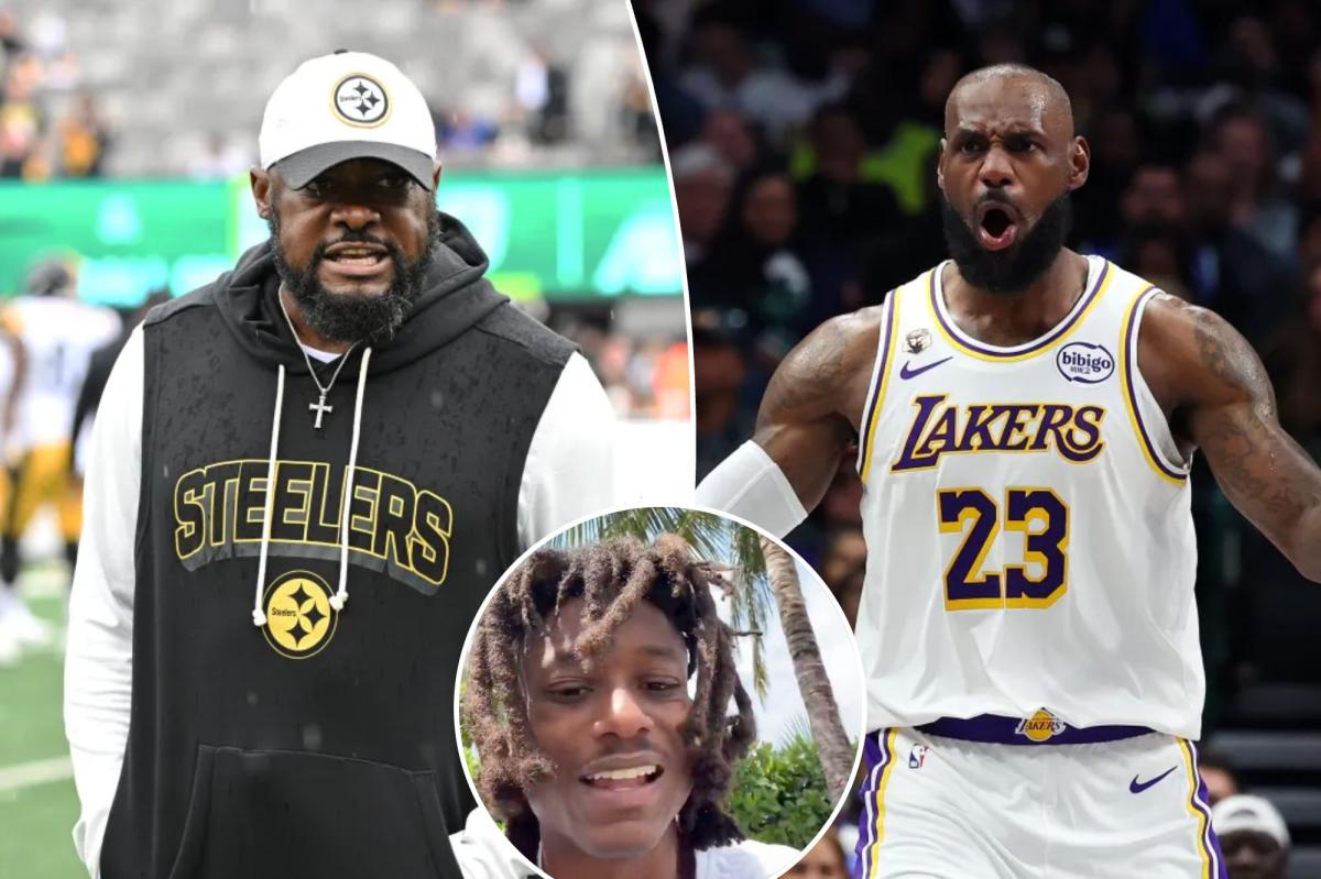Mike Tomlin’s son calls LeBron James liar in unhinged rant
