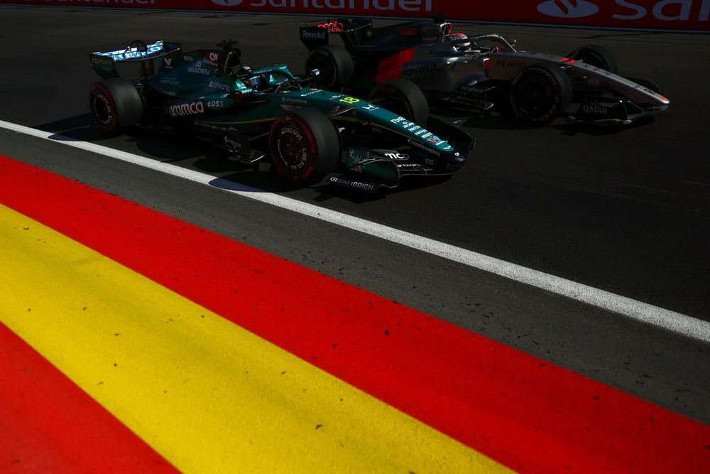 Nico Hulkenberg, Audi F1 Team, Lance Stroll, Aston Martin