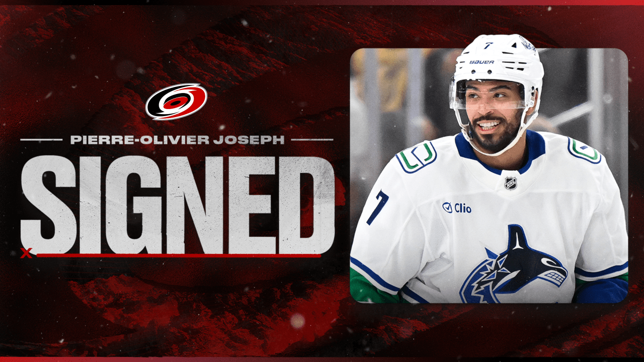 Canes Sign Joseph To One-Year Contract
