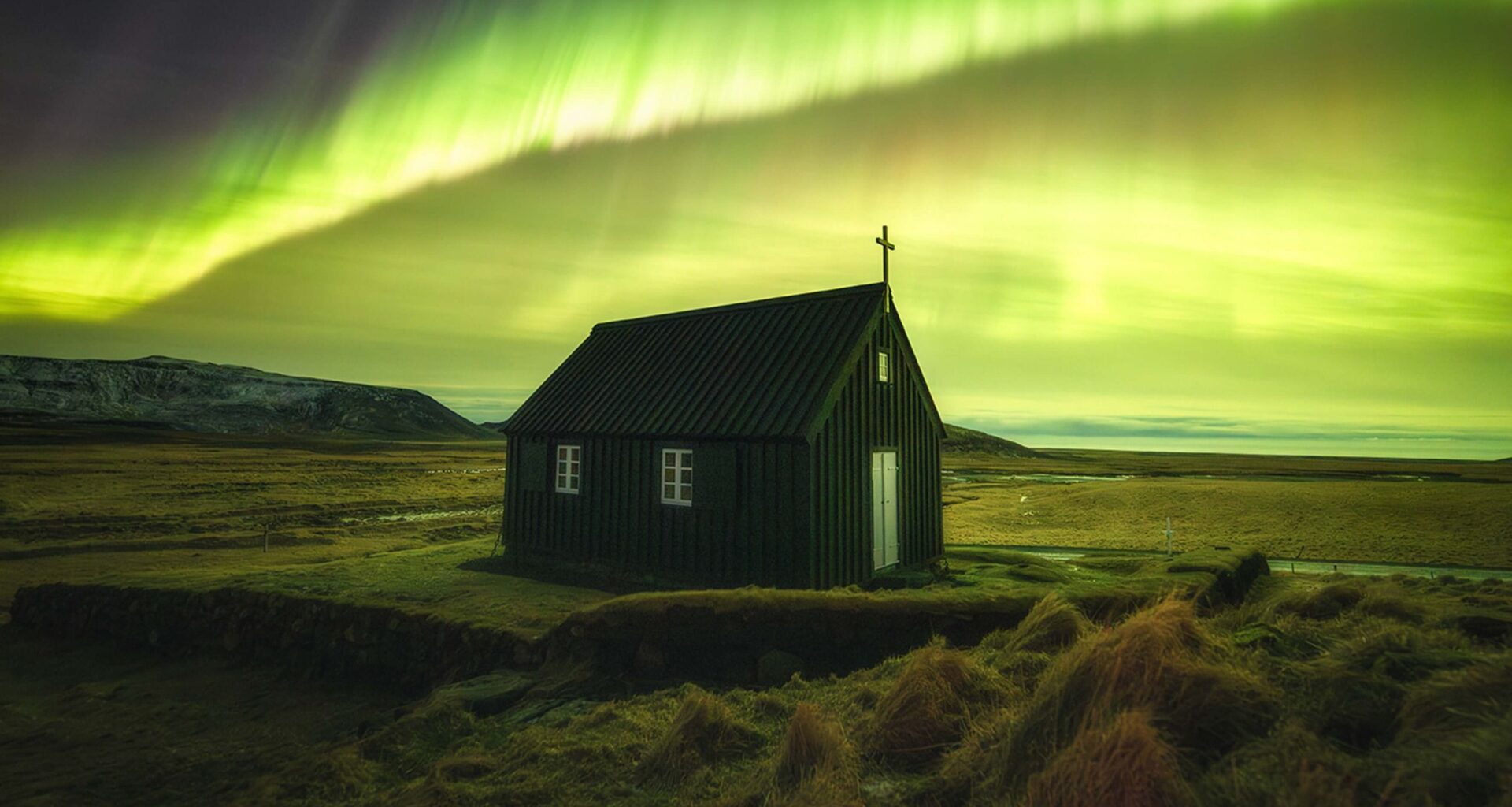 “In moments like this, I feel nothing but gratitude for being in the right place at the right time,” says astrophotographer on award-winning aurora picture taken on a trip to Iceland