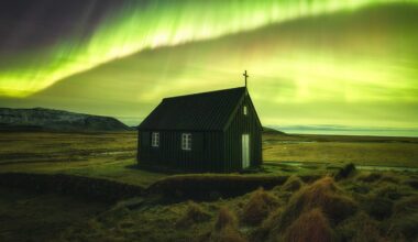 “In moments like this, I feel nothing but gratitude for being in the right place at the right time,” says astrophotographer on award-winning aurora picture taken on a trip to Iceland