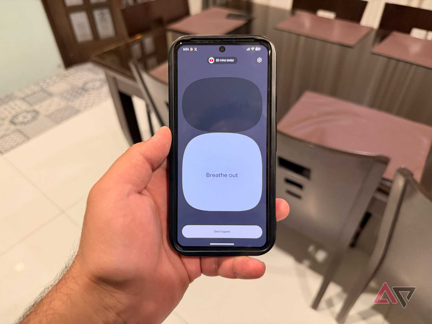 Pixel phone running Pause Point