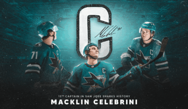 San Jose Sharks announce Macklin Celebrini as 11th full-time captain