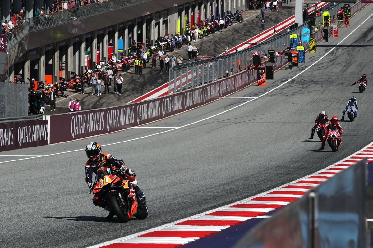 MotoGP Austrian GP: Full starting grid