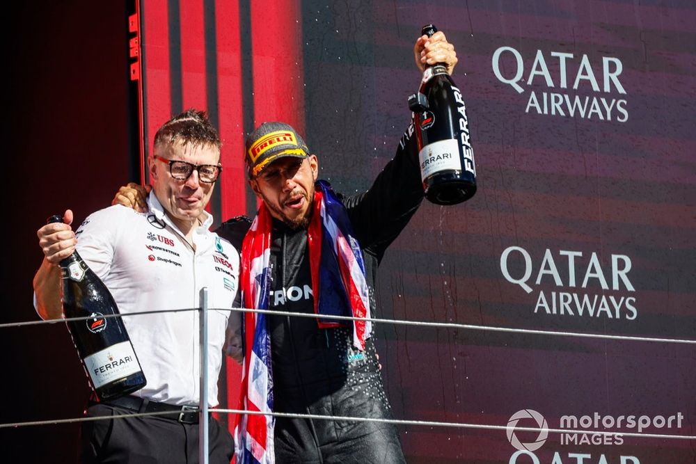 Peter Bonnington and Lewis Hamilton won together a lot of races