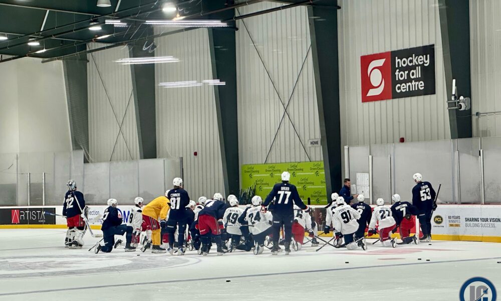 Notes and observations from the Winnipeg Jets informal skate ahead of 2026-27 training camp – Illegal Curve Hockey