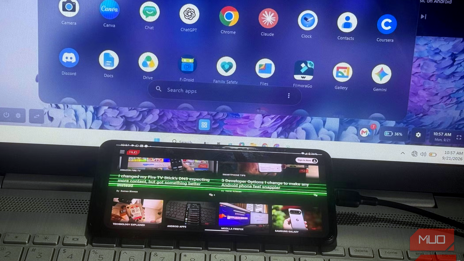I turned my Android phone into a full desktop PC with an open-source app