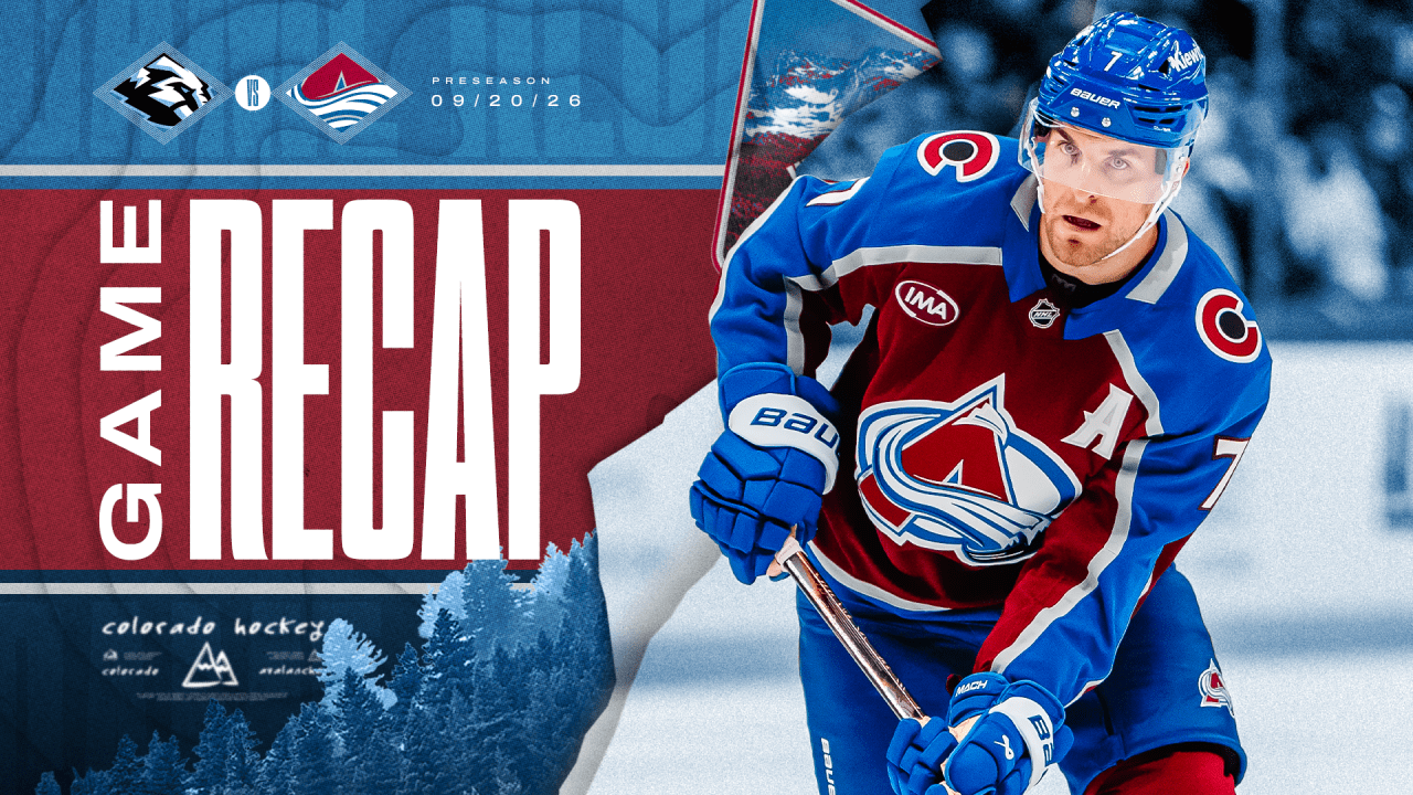 Hamilton and Makar Score in Preseason NHL Debuts as Avalanche Defeats Mammoth 4-1 in Opener