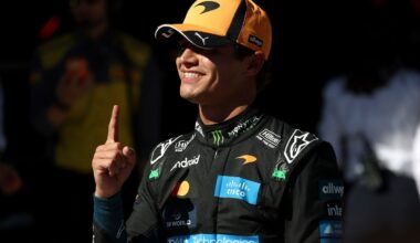 Lando Norris "shocked" to snatch F1 Spanish GP pole from Kimi Antonelli