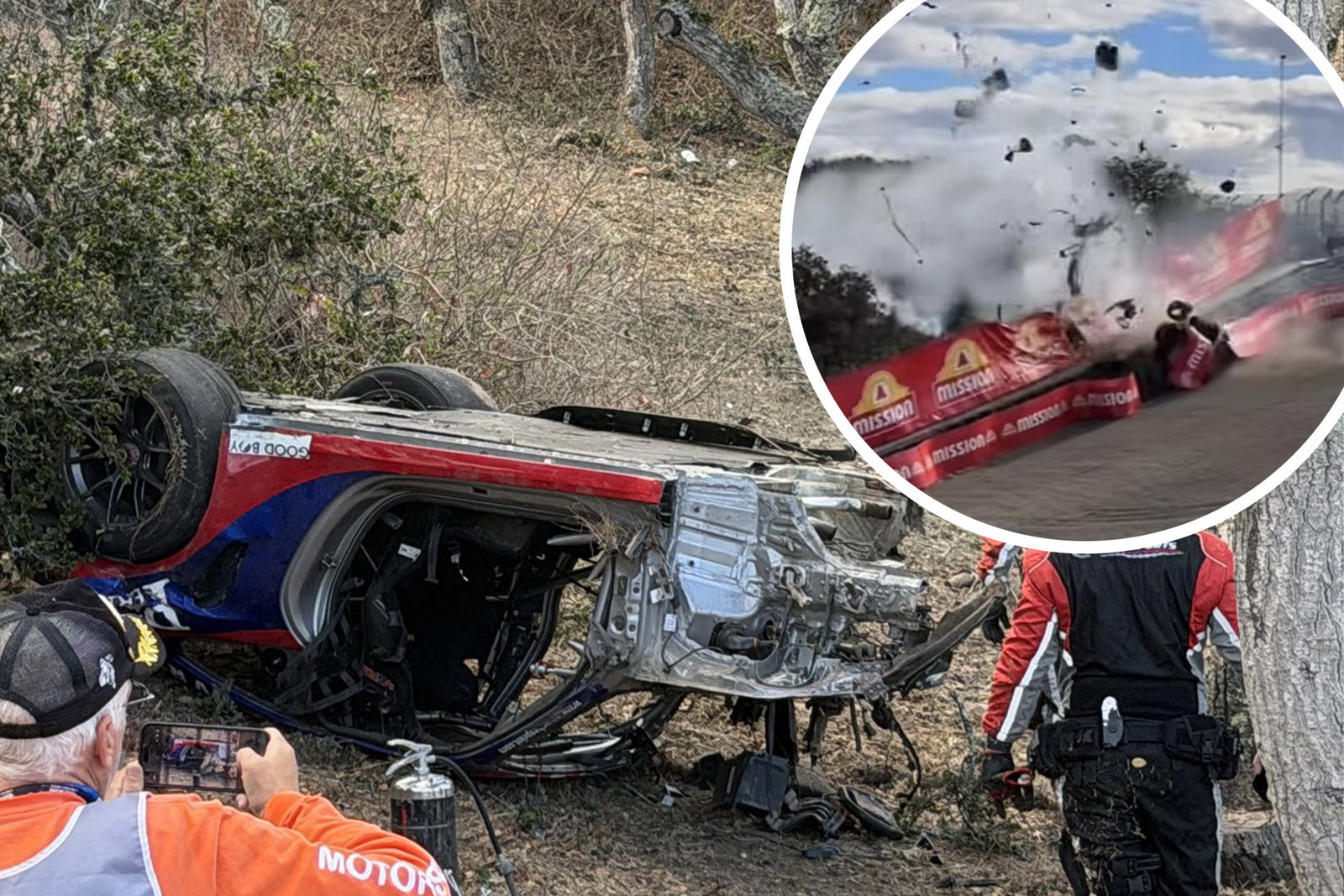 World motorsport rocked by spate of wild crashes