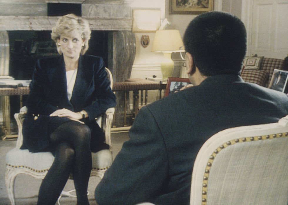 Princess Diana and Martin Bashir