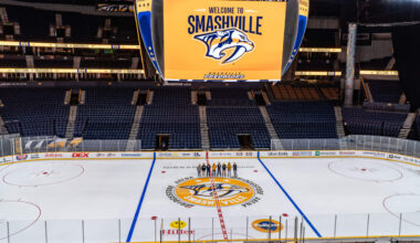 Preds Install New Ice Sheet Inside Bridgestone Arena as 2026-27 Season Nears