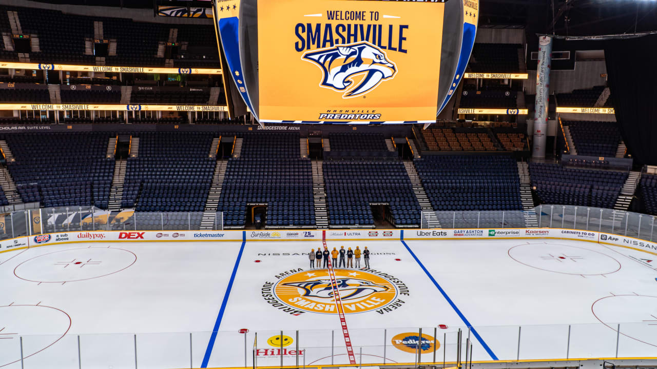 Preds Install New Ice Sheet Inside Bridgestone Arena as 2026-27 Season Nears