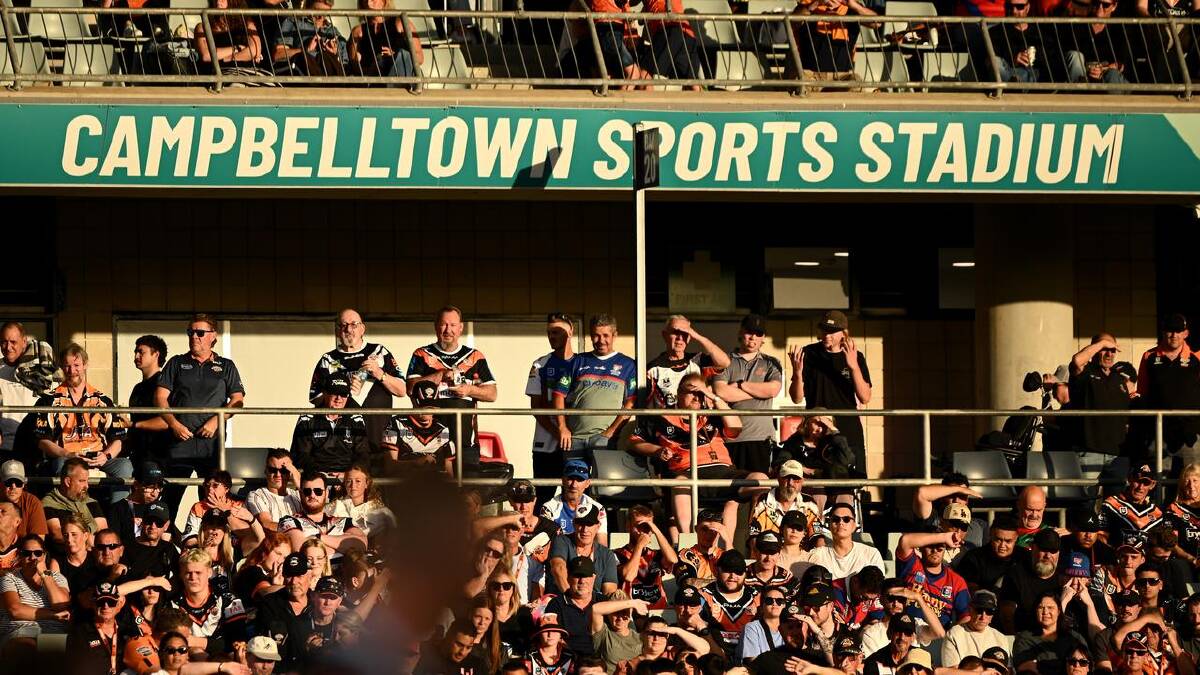 Campbelltown will host seven games a year from 2029, after holding just three between 2018 and 2023. (Dan Himbrechts/AAP PHOTOS)