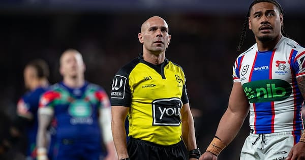 Axed ref Klein set for bunker role after Warriors error
