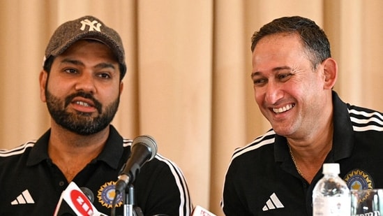 Could Ajit Agarkar's farewell come as music to Rohit Sharma's ears? Could Ajit Agarkar's farewell come as music to Rohit Sharma's ears?