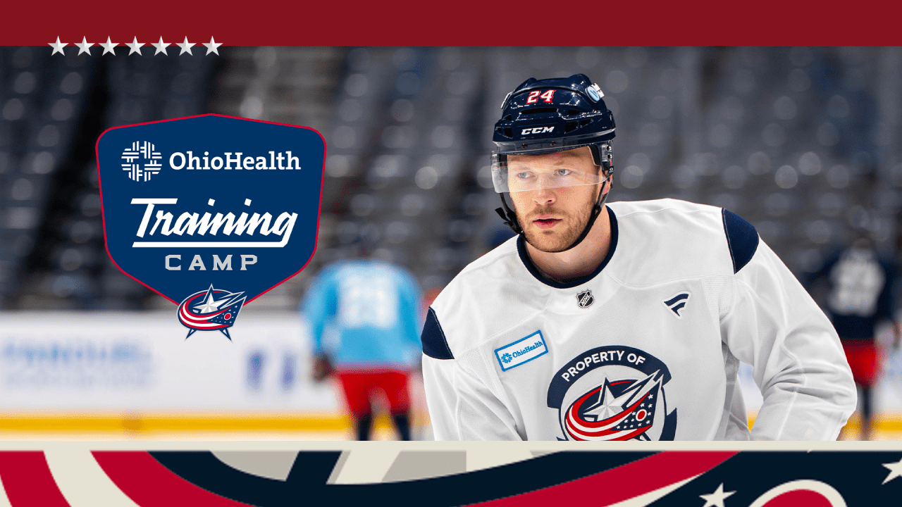 Blue Jackets set to open Training Camp, presented by OhioHealth, on Wednesday Sept. 16