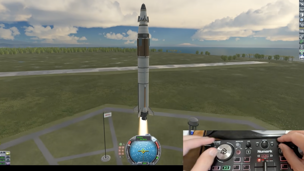 Watch a DJ Discover Whether You Can Fly a Rocket with a Mixer