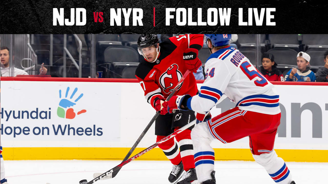 LIVE UPDATES: Devils 0, Rangers 0