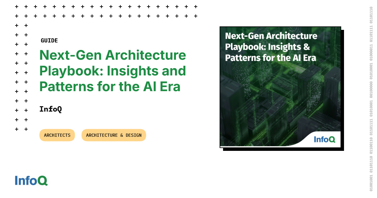 Next-Gen Architecture Playbook: Insights and Patterns for the AI Era