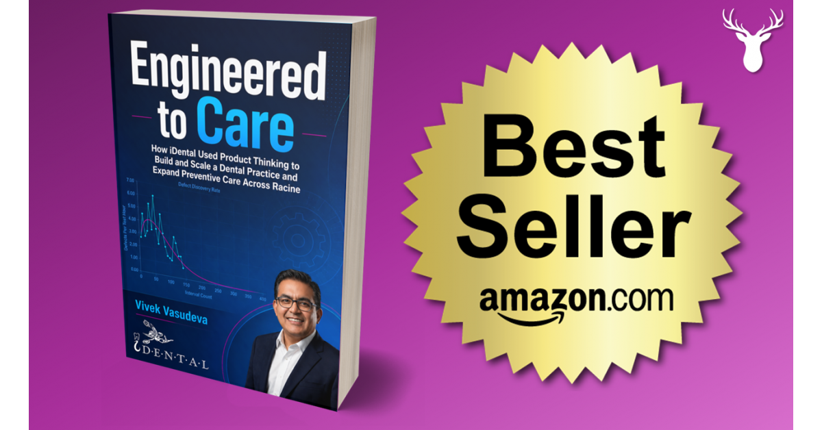 iDental CEO Vivek Vasudeva Reaches Amazon Bestseller Status