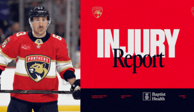 Marchand expected to return ‘early in the season’ for Panthers