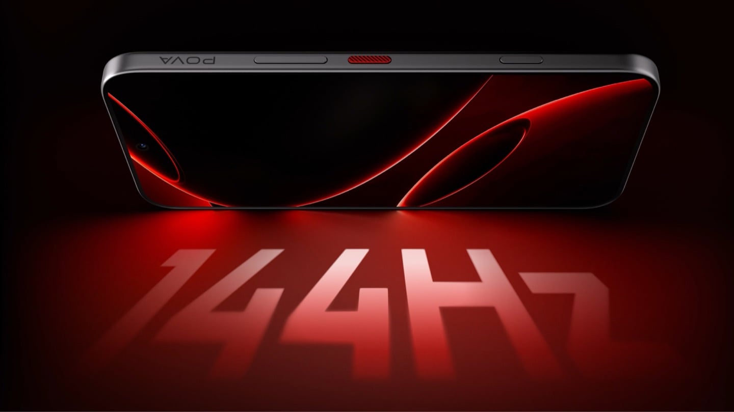 POVA 8 Pro 5G Tonino Lamborghini Limited Edition with a 144Hz Display