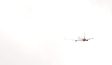 Qantas plane lands safely in Chch after flames seen from engine on takeoff