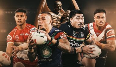 NRL 2026, Dolphins, Roosters, Warriors, Panthers, top 4, minor premiership, Nathan Cleary, James Tedesco, James Fisher-Harris, Isaiya Katoa