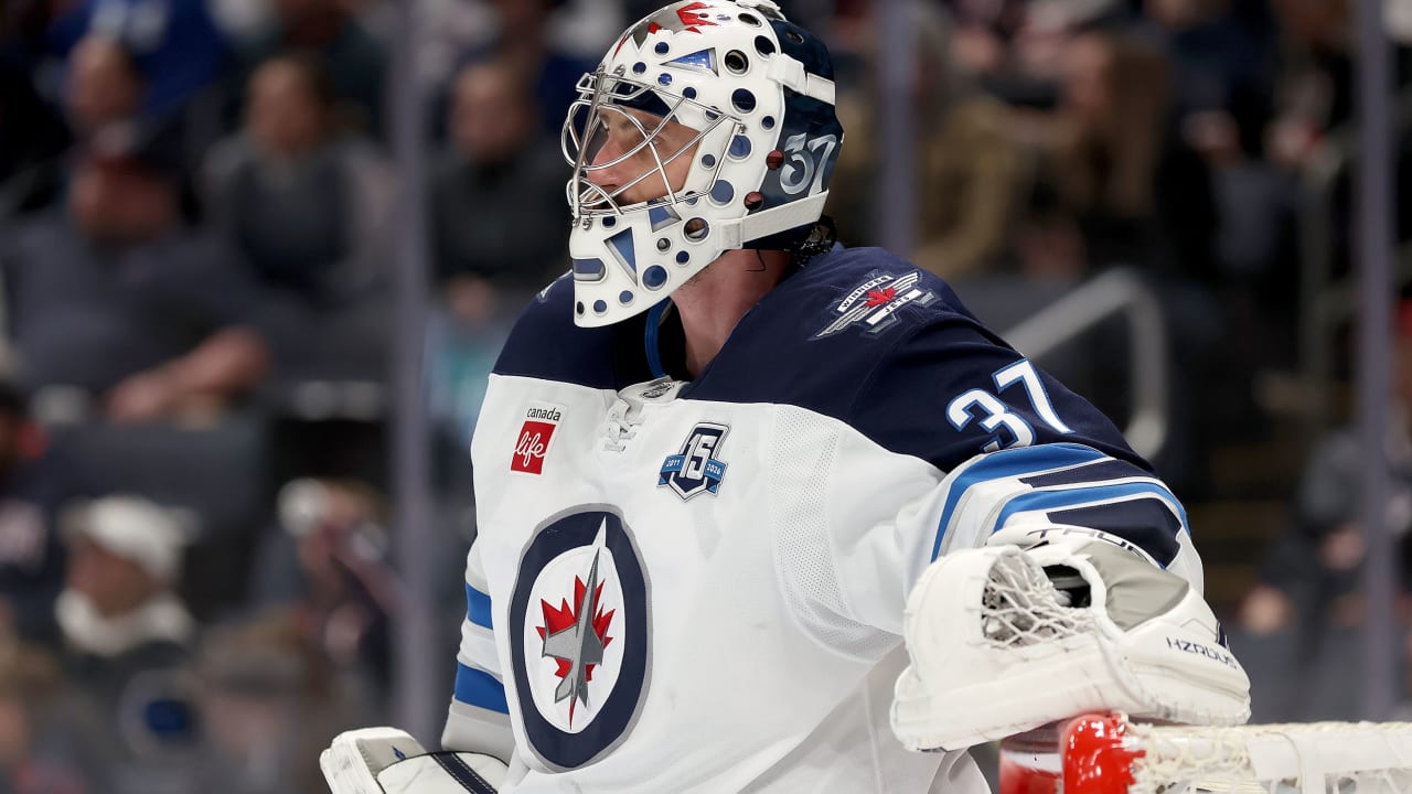 Hellebuyck does not report to camp, suspended by Jets