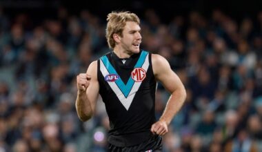 Jason Horne-Francis pips Zak Butters to win his first Port Adelaide Power best and fairest