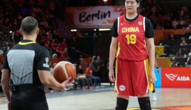China's 7-foot-3 Ziyu makes her debut at Women’s Basketball World Cup