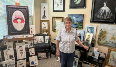 Self-taught artist Audrey Merschman can’t lay down her brush