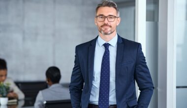 A person in a business suit.