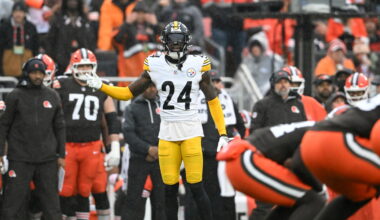 With Joey Porter Jr.'s status unclear, Steelers elevate CB Doneiko Slaughter