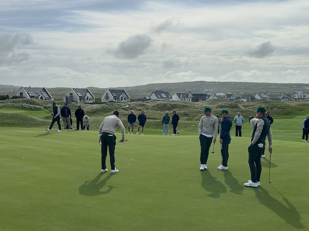 2026 Walker Cup: Two teams, two different approaches to the final day of practice at Lahinch – Australian Golf Digest
