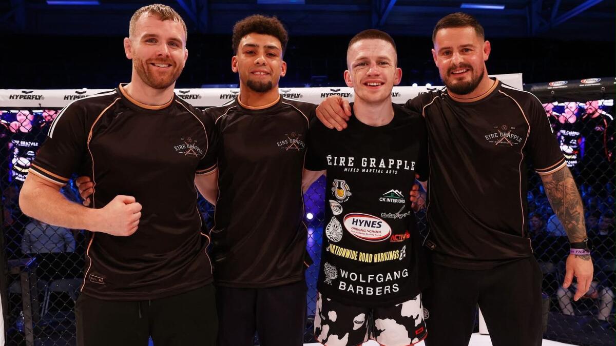 Éire Grapple’s Deegan continues to make MMA strides