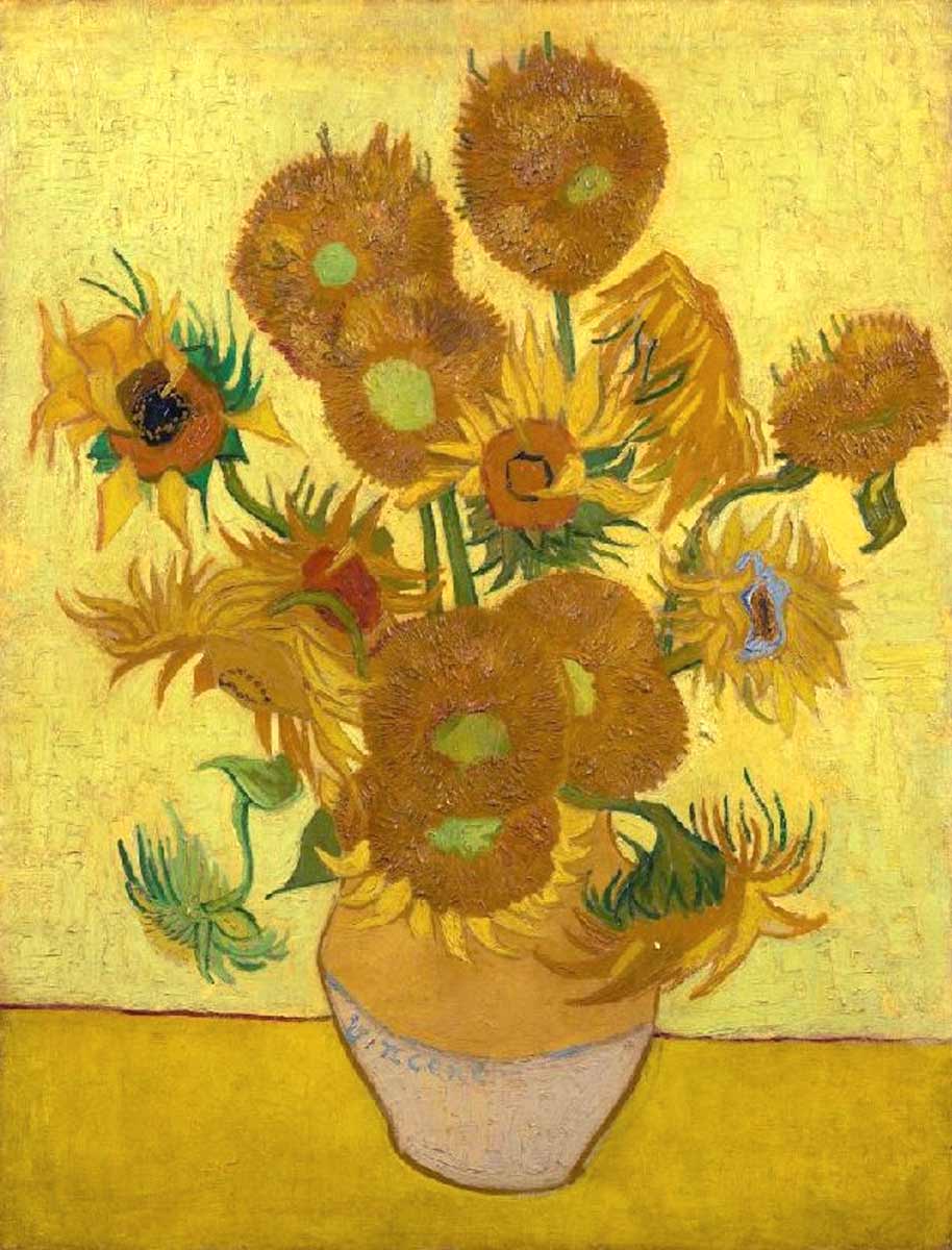van gogh sunflowers