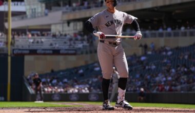 Aaron Judge has injection in sore right calf, unlikely to play in Wild Card Series