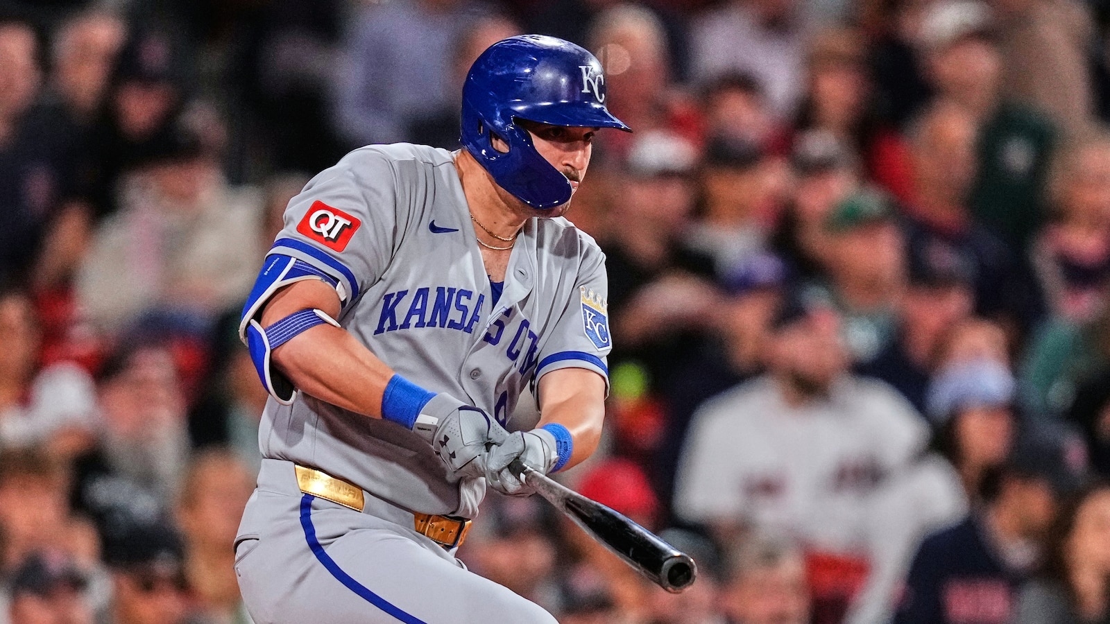 Carter Jensen has a 2-run double in the Royals' 3-2 victory over the Red Sox