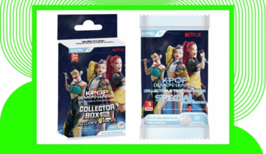 world tour KPop Demon Hunters special edition mini trading cards