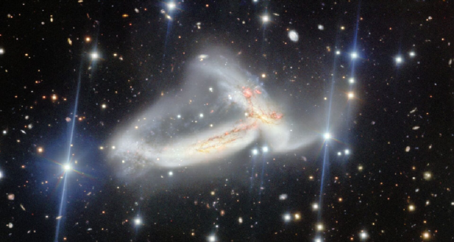 Galaxies tangled in science and spirit photo of the day for Sept. 7, 2026