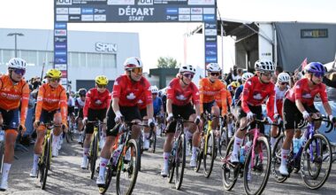 Mass crash shocks peloton during women's road race at World Championships, with defending champion Magdeleine Vallieres and Paula Blasi among affected riders